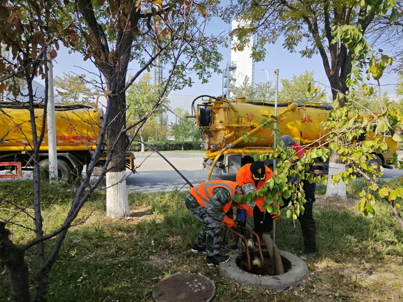 裴家桥厂区管道清洗